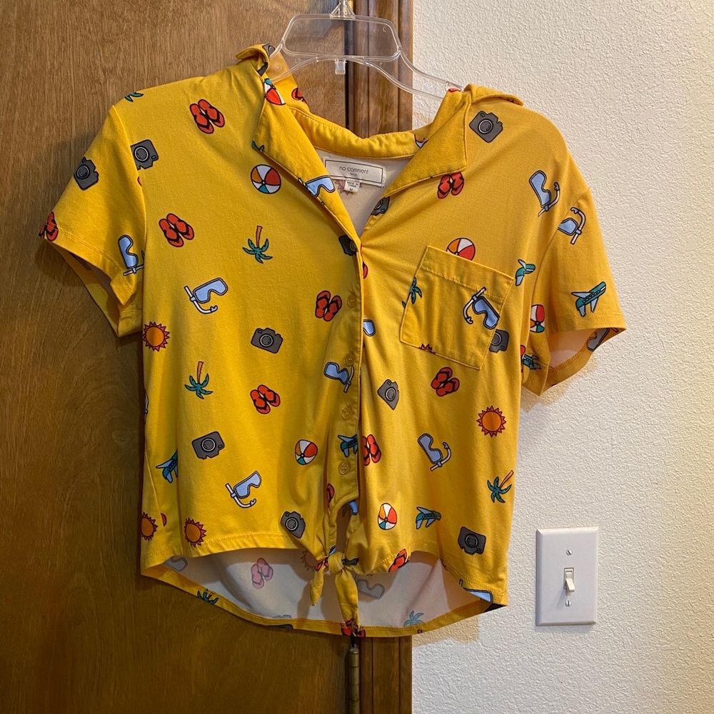 Cropped T shirt